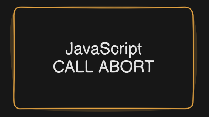 JavaScript: How to cancel an ongoing Fetch Request (API call) ?
