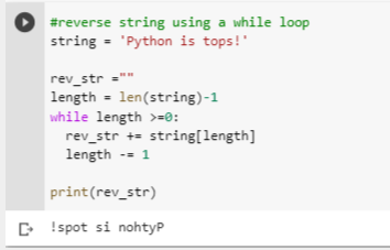 Interview question: Reverse a string in Python | by Tracyrenee | Medium