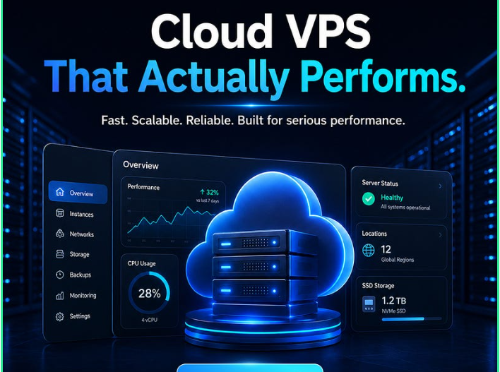 Cloud VPS Hosting India — SSD & NVMe VPS Plans with Linux & Windows OS