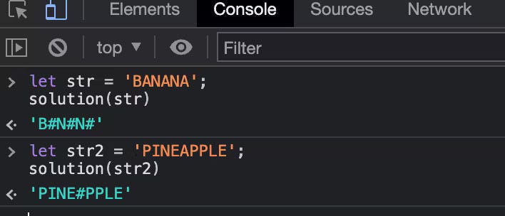 JavaScript Exercises#9 — A to # - Ean Jang - Medium