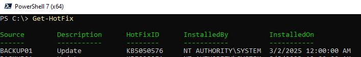 Windows 10 Pro. Latest update.