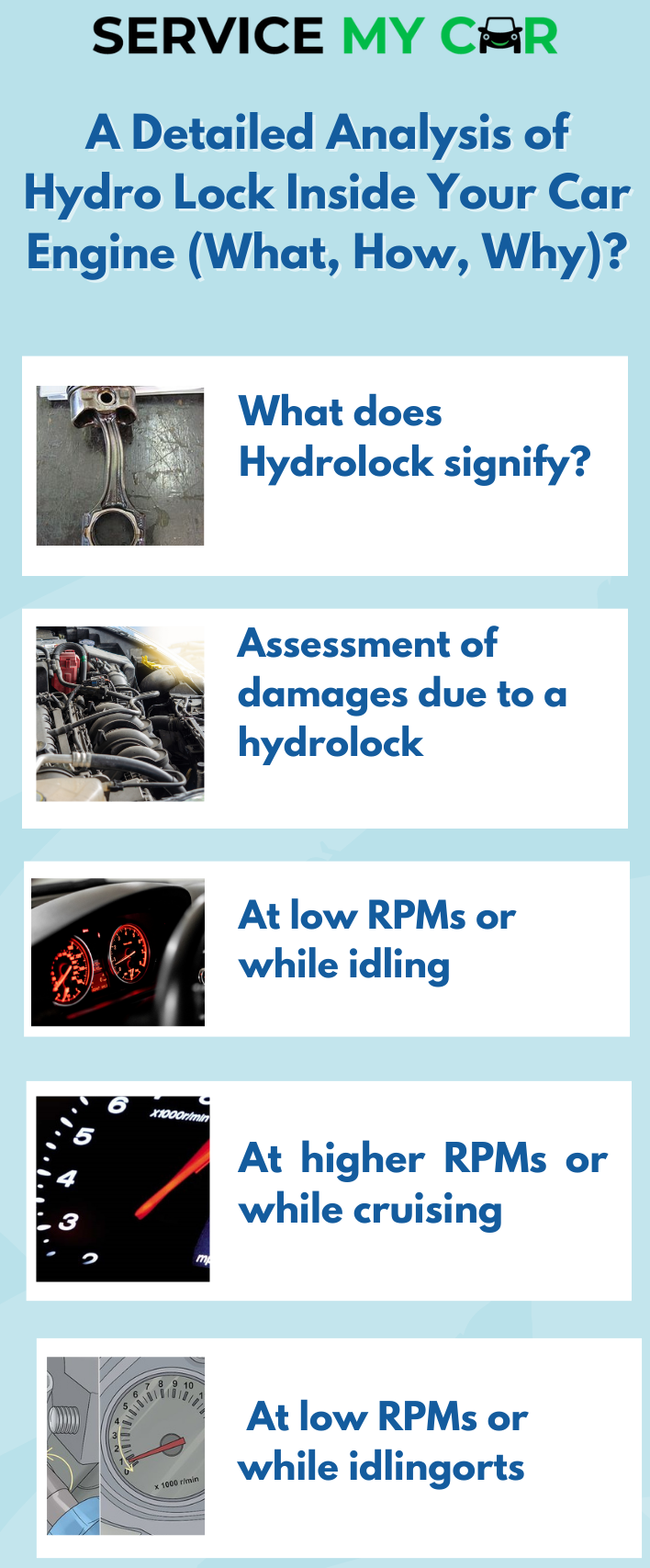A Detailed Analysis of Hydro Lock Inside Your Car Engine (What, How
