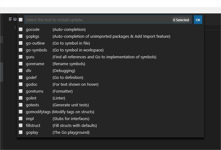 Visual Studio Code : Install Go Tools | by Wesley Khandavalli | Medium