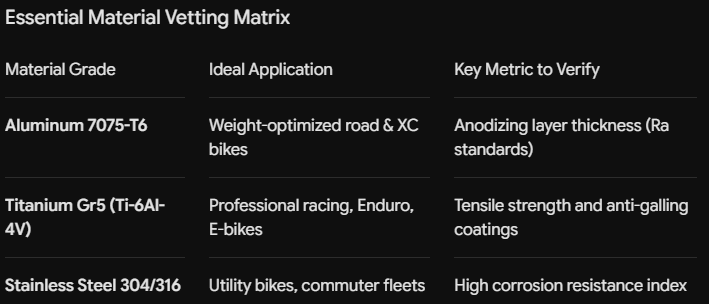 The Structural Link: How to Find a Reliable Chainring Bolt Supplier