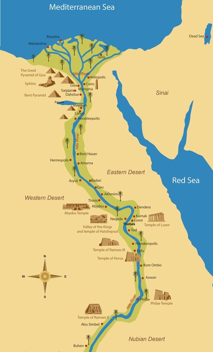 The Nile River: Lifeblood of Civilizations and Icon of Africa  by 