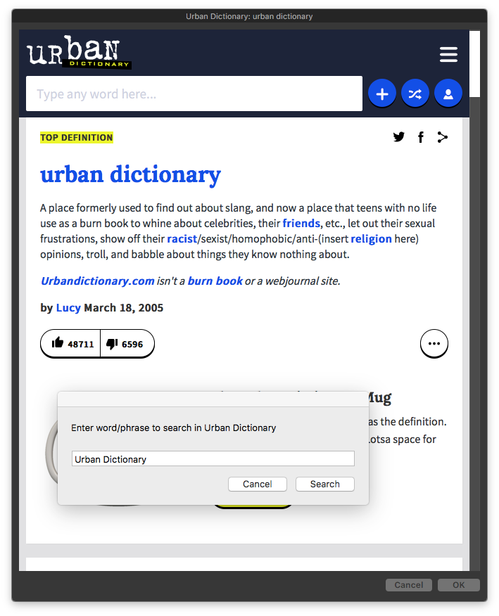 F(Urban Dictionary)