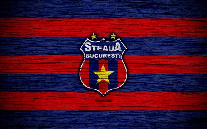 Steaua Bucharest of Romania crest.