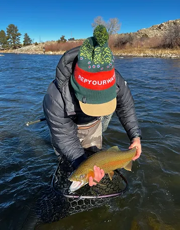 Winter Nymphing: The Dropshot Rig, by Due West Anglers