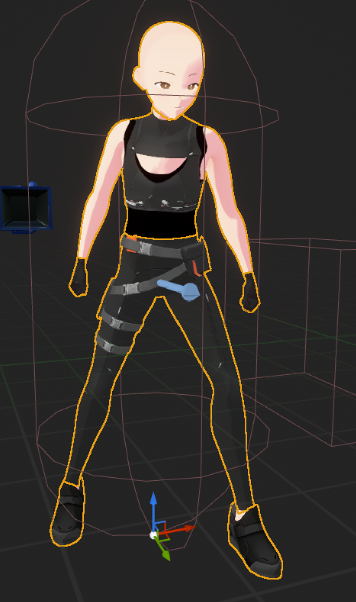 Unreal Engine — FCS Armor Set sets up for VROID with Blender by An