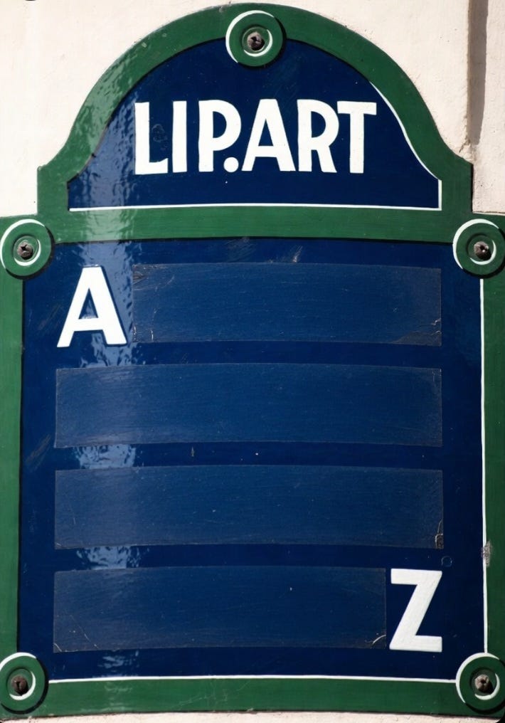 What if every great brand had its own digital lipogram?