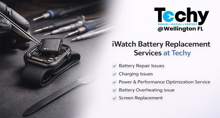 iWatch Repair Guide: Screen Replacement & Battery Cost