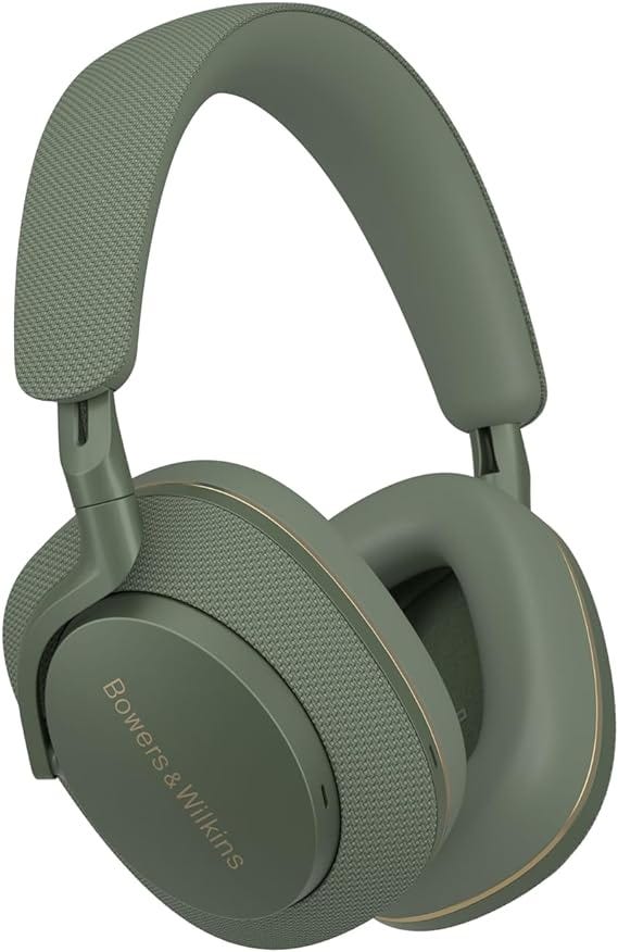 Bowers & Wilkins Px7 S2e Over-Ear Headphones (2023 Model) — Enhanced Noise Cancellation & Transparency Mode, Six Mics, Music App Compatible, 30-Hour Playback Time, Forest Green. || latest technology || technology || headphones || wireless headphones .
