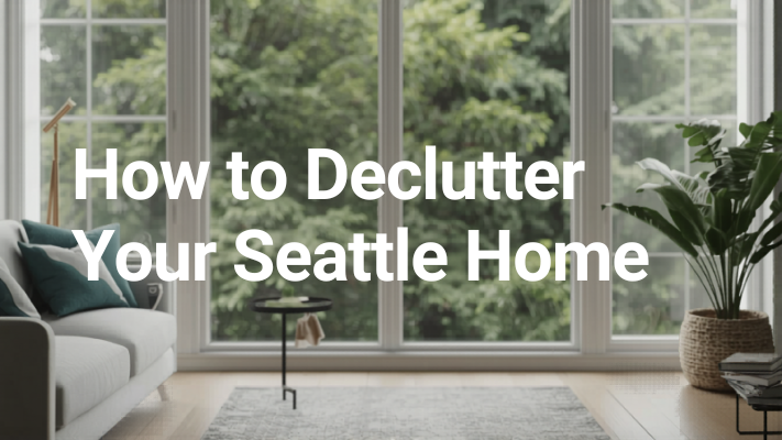 How to Declutter Your Seattle Home (Without the Stress)