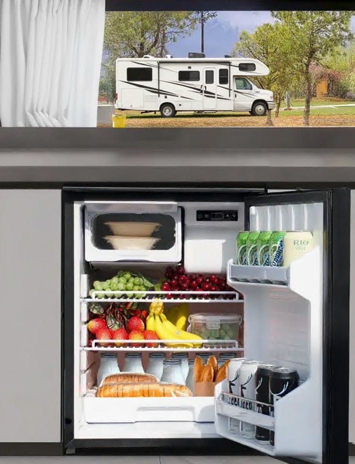 Small RV Kitchen Organization: Store Fresh Food