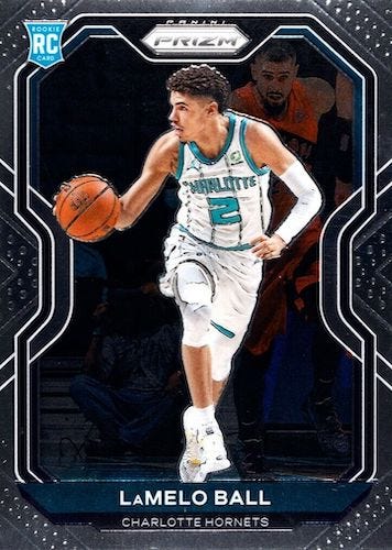 2020-21 Panini Donruss Basketball #202 LaMelo Ball Rookie Card - Rated  Rookie