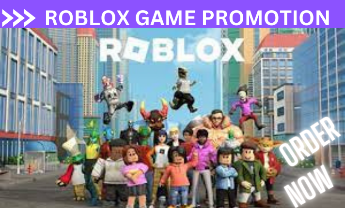 A Steam game promotion, Roblox game promotion, or organic followers