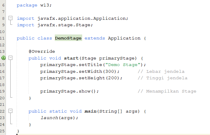 JavaFX: GUI Desktop Programming. Konsep Dasar JavaFX: Stage, Scene ...