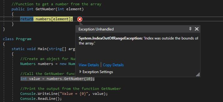Exceptional Handling (C#). There are several types of errors that… | by ...