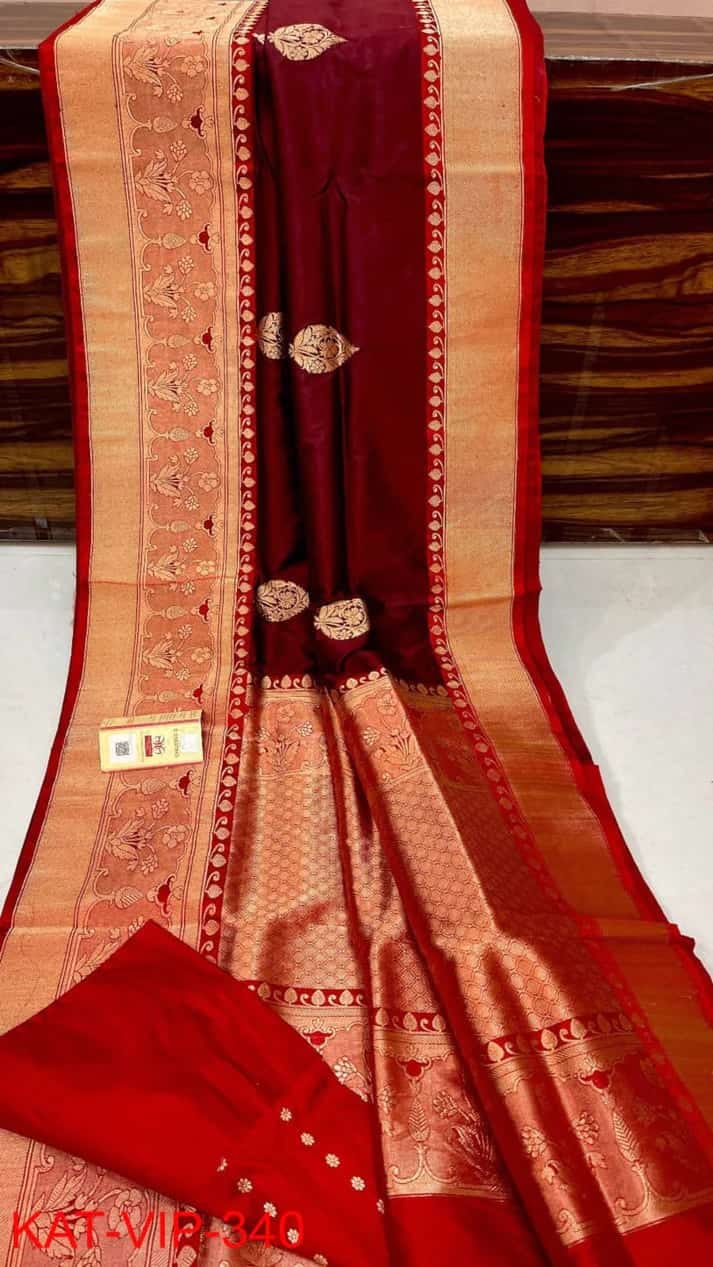 Formal Silk Katabh cutowork Saree