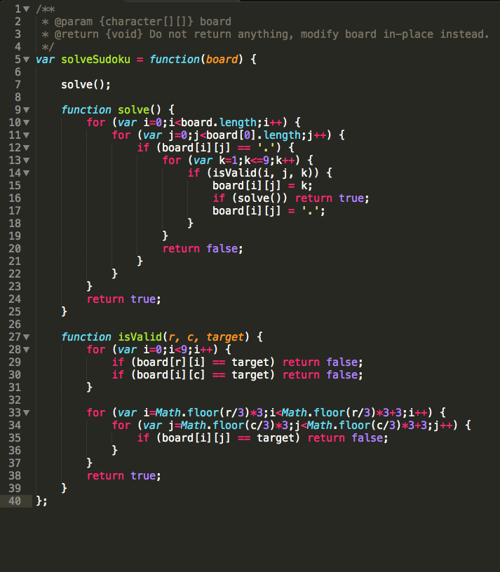 Sudoku Solver. Write a program to solve a Sudoku… | by yanginblack | Medium