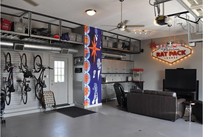 GARAGE MAN CAVE IDEAS: UNIQUE DESIGNS FOR EVERY PERSONAL STYLE