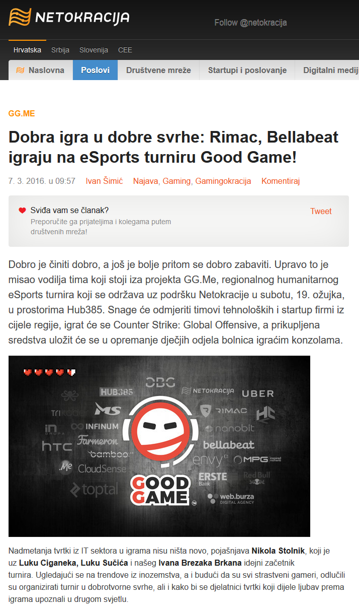 Prvi tekst na Netokraciji bio je — ne baš dobar.