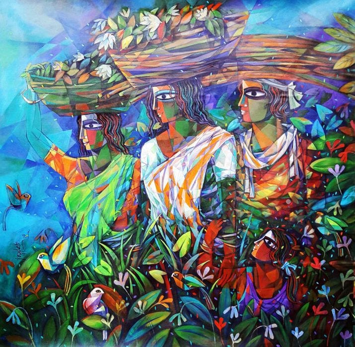 Gain a deeper appreciation for the beauty of canvas painting. by