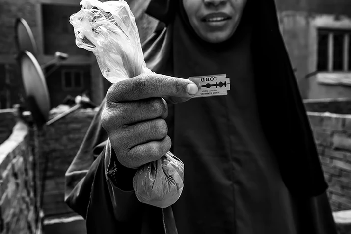 Foto retirada do projeto “Permanent Wound” ©SOMAYA ABDELRAHMAN