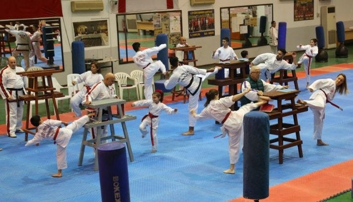 Kırış Müsabakaları Girne’de Avrasya Taekwondo Merkezi’nde Yapıldı