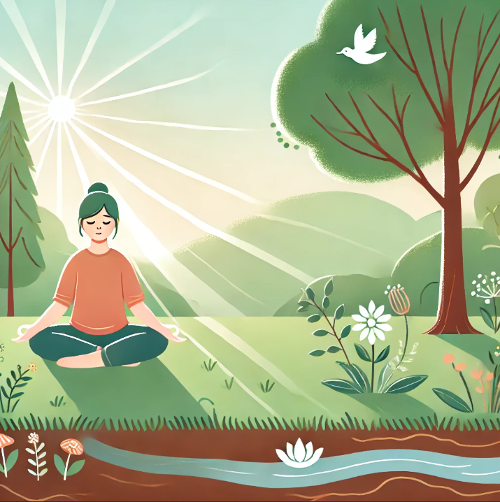 Mindfulness Practice —  The 5–4–3–2–1 Grounding Technique