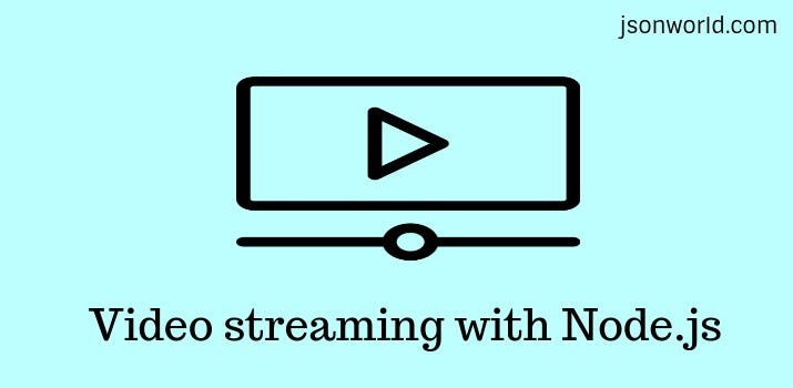 Video Streaming with Node.js. If you are going to build streaming web ...