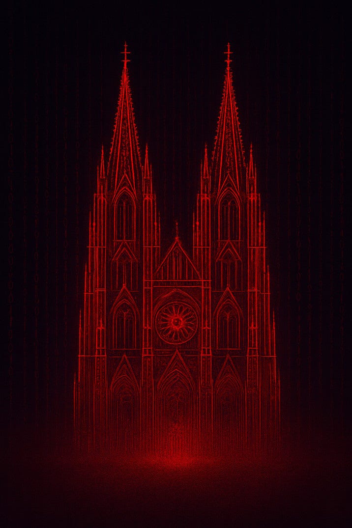 Twin Spires of the AGI Cathedral