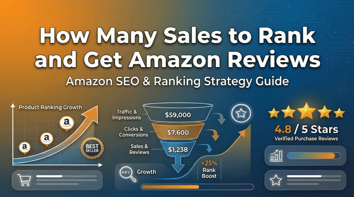 How Many Sales You Need to Rank on Amazon and Earn Reviews
