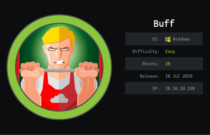Htb Walkthrough Buff W O Metasploit Retired By Shraddha M Medium