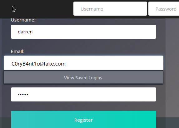 create a account with space