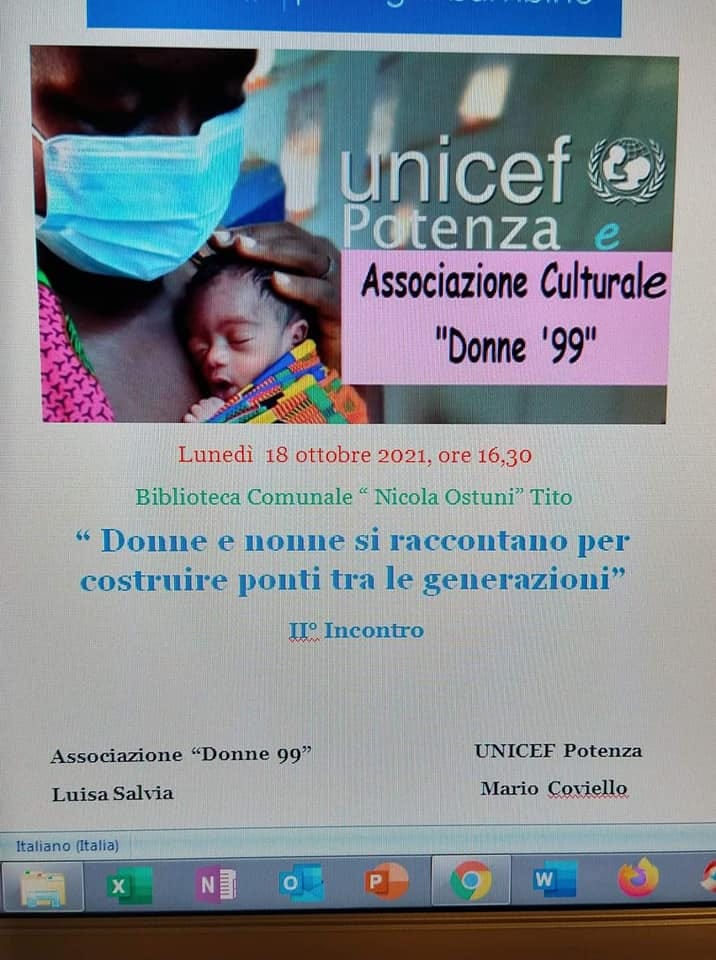 Raccontare storie per costruire ponti con #UNICEF Potenza. Introduzione.