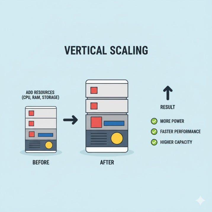 “Scaling Smarter: The Art of Vertical and Horizontal Growth” | by Yash ...