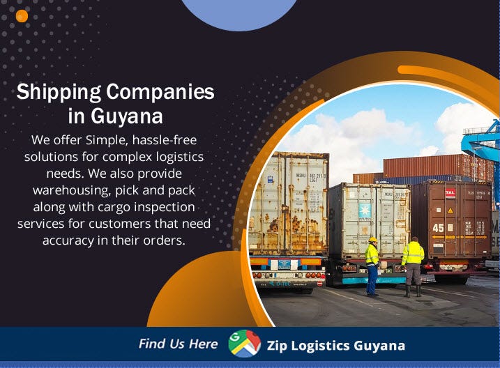 Shipping Companies In Guyana. Shipping Logistics Gaining Success In