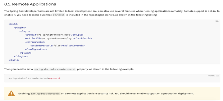 SpringBoot 'DevTools' Insecure Deserialization — Analysis & Exploit | by  Ahmed Sherif | Medium