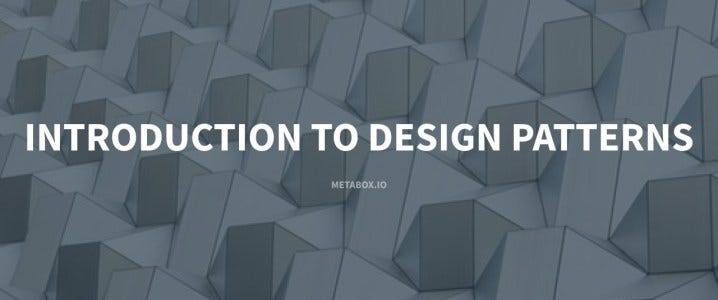 Introduction to Design Patterns. In software development, wherever you ...