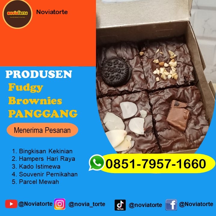 WA 085179571660, Harga Brownies Panggang Surabaya I Harga Brownies Panggang Ukuran 20x10