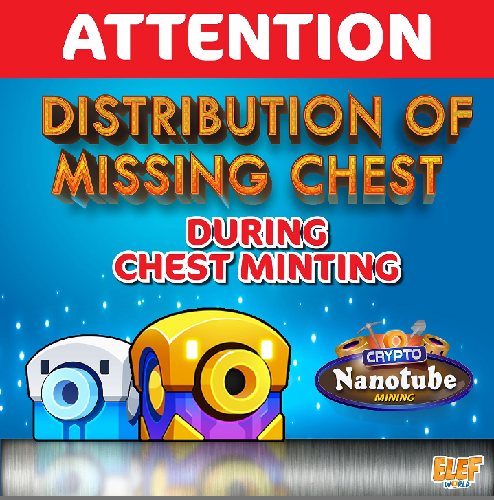 Missing Chest Distribution Lost Chest during Minting Hello World