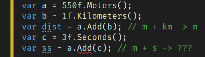 Stay safe with your units! Advanced units of measure in .NET. | by ...