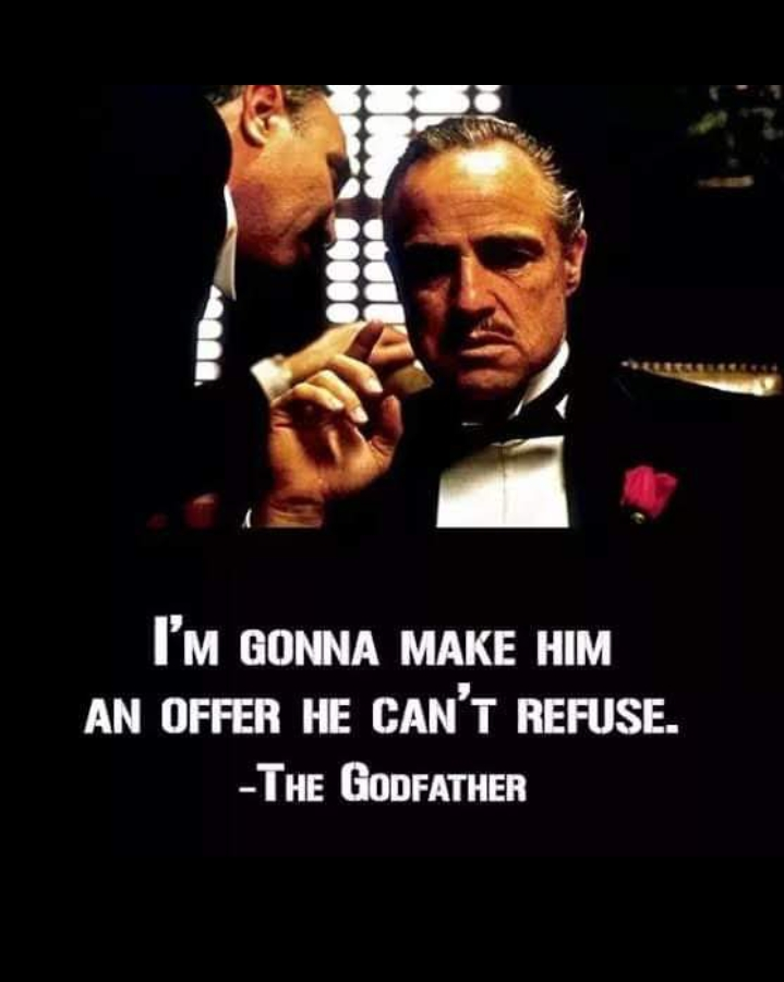 An offer he can’t refuse. The godfather. | by Chizindu udum | Apr, 2024