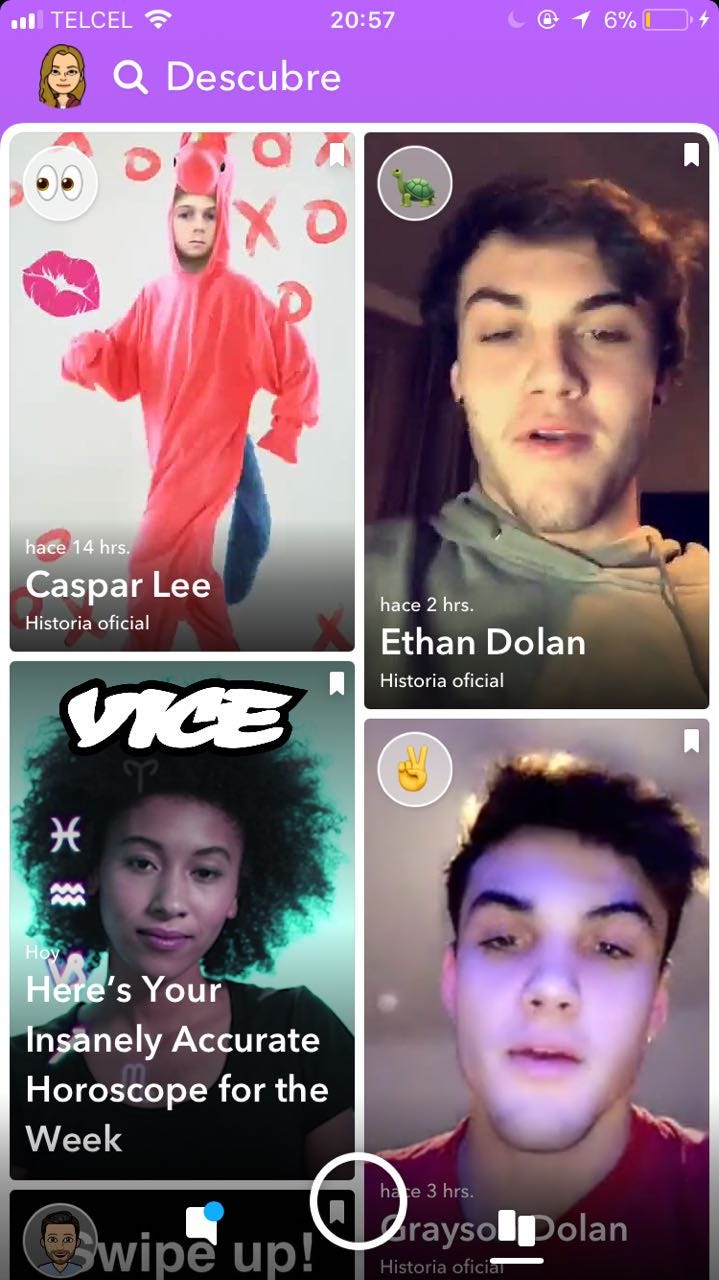 The new snapchat update was a totally different actualization that we thought it will happen