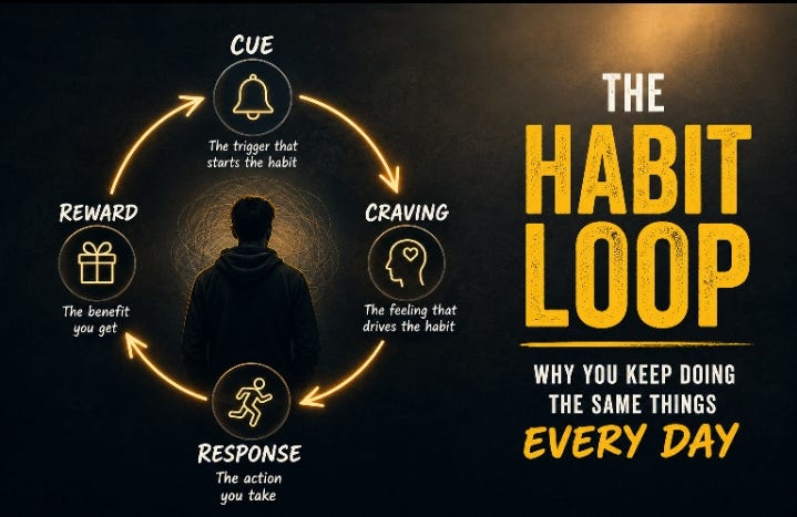 The Habit Loop: Why You Keep Doing the Same Things Every Day