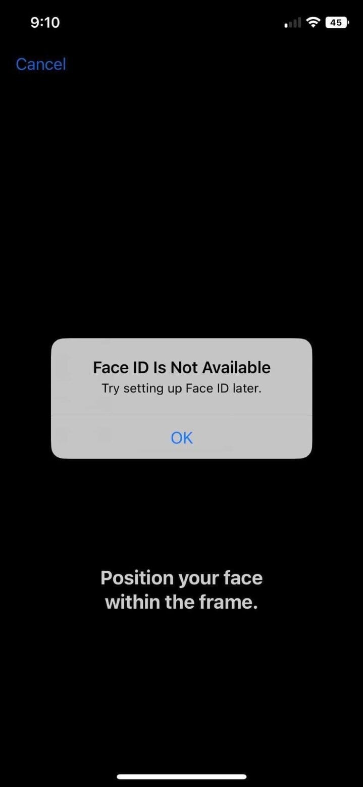 Face ID failed after updating to iOS 16 by Jaqob Medium