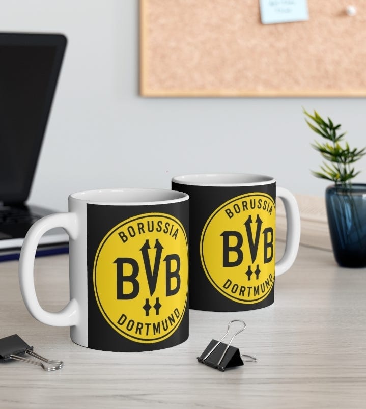 Bicchieri Da Festa Borussia Dortmund (8 Pezzi) - Store