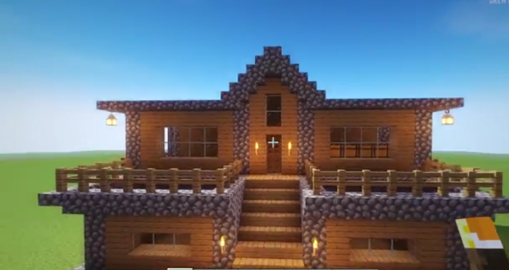 NEXT LEVEL SURVIVAL! How to build a SURVIVAL HOUSE in Minecraft